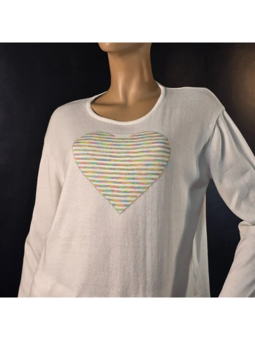 Angel heart sweater